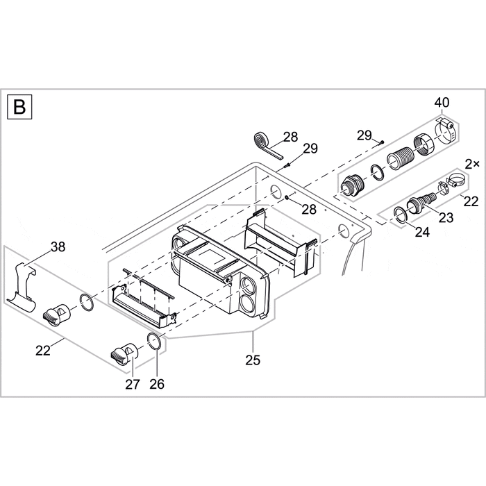 Oase Living Water Pièces détachées pour BioTec ScreenMatic² 90000