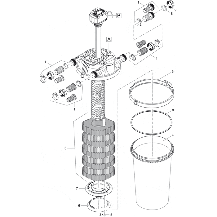 Oase Living Water Pièces détachées pour FiltoClear 20000