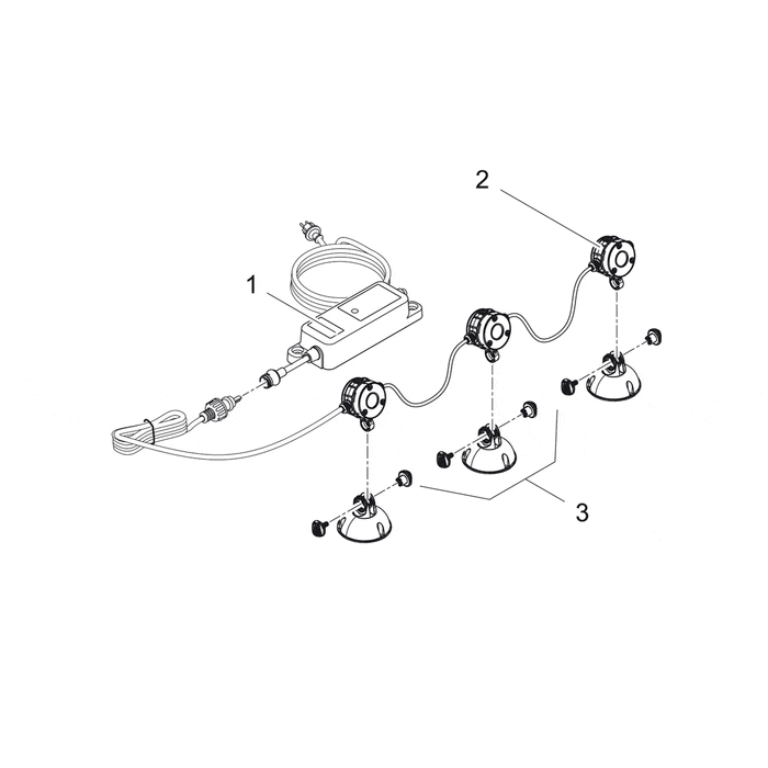 Oase Living Water Pièces détachées pour LunAqua Mini LED