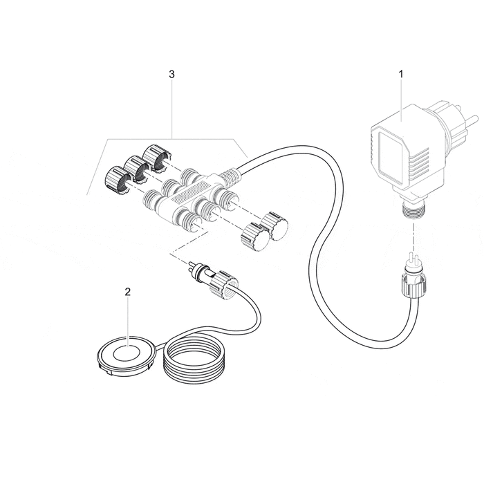 Oase Living Water Pièces détachées pour LunAqua Terra LED Set 6