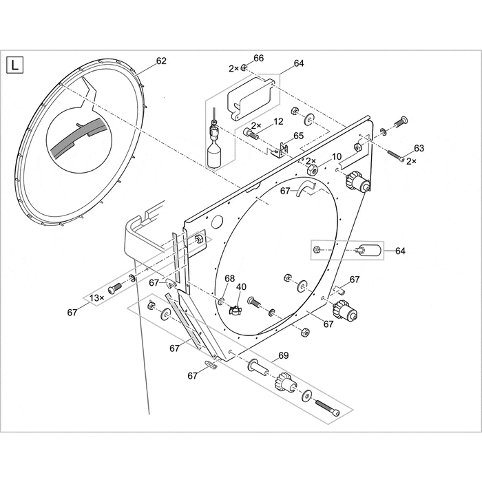 Oase Living Water Pièces détachées pour ProfiClear Premium Compact-M grav. OC