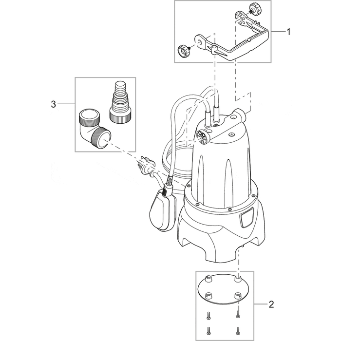 Oase Living Water Pièces détachées pour ProMax MudDrain 14000