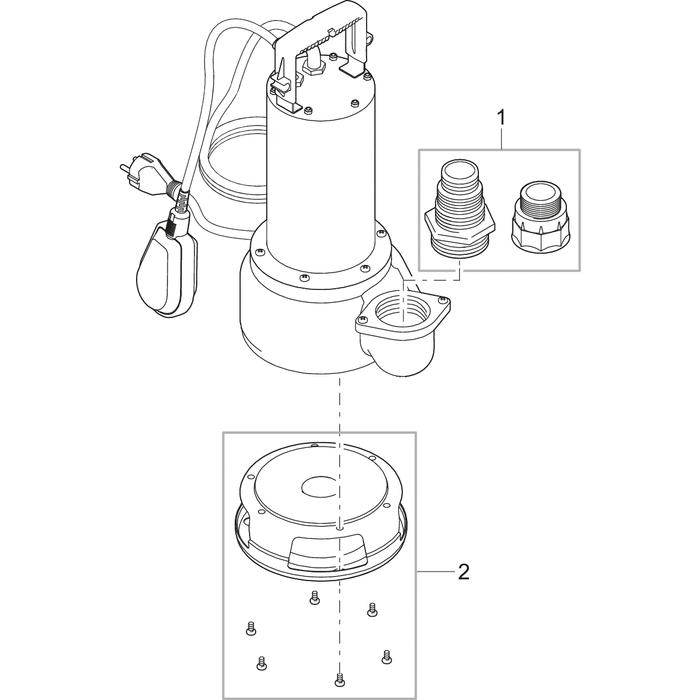 Oase Living Water Pièces détachées pour ProMax MudDrain 25000