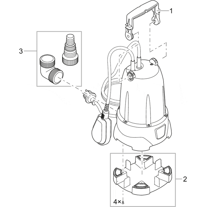 Oase Living Water Pièces détachées pour ProMax MudDrain 6000