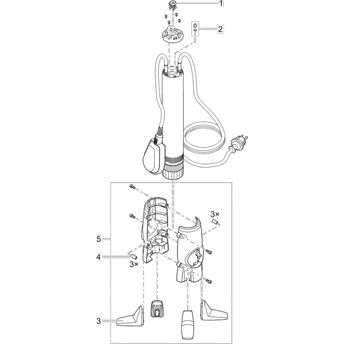 Oase Living Water Pièces détachées pour ProMax Pressure Cistern 6000/6