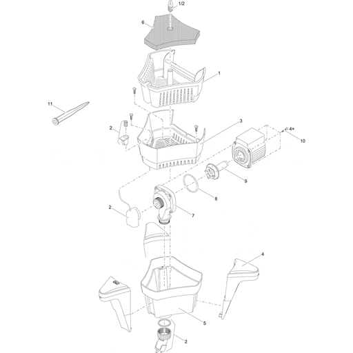 Oase Living Water Pièces détachées pour SwimSkim 50