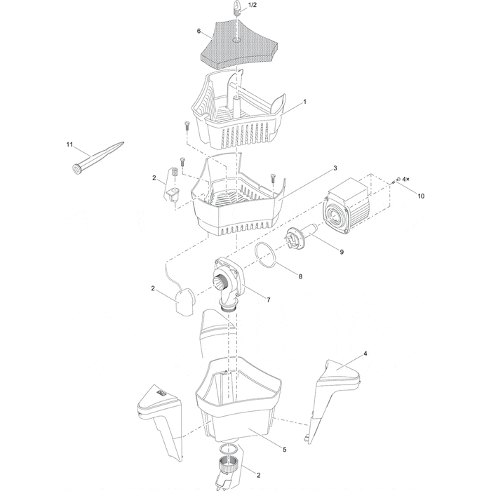 Oase Living Water Pièces détachées pour SwimSkim 50