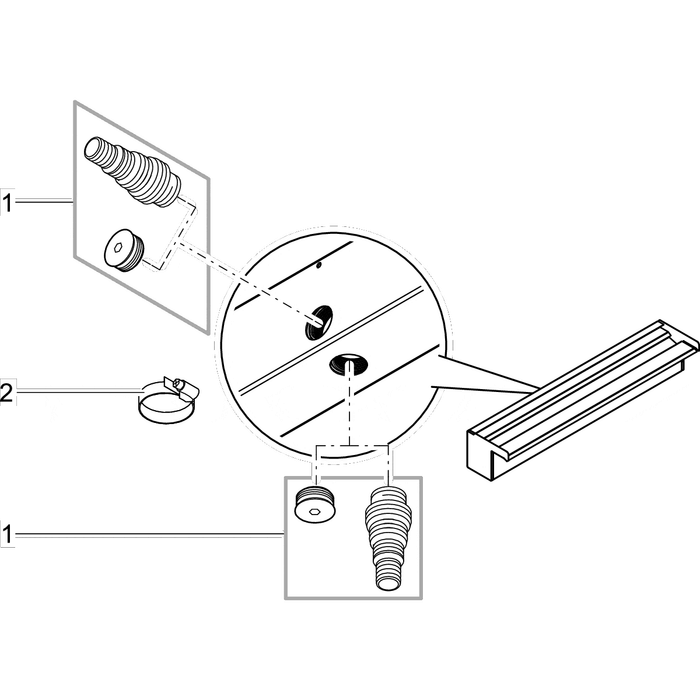 Oase Living Water Pièces détachées pour Waterfall 90