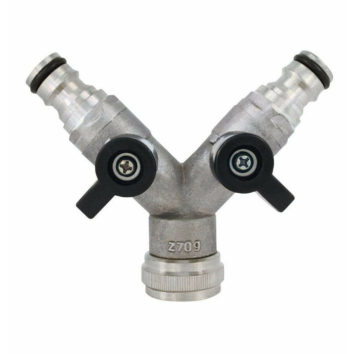 Oase Living Water Répartiteur Y - 2 vannes 3/4" - Raccord clipsable - Oase 44524