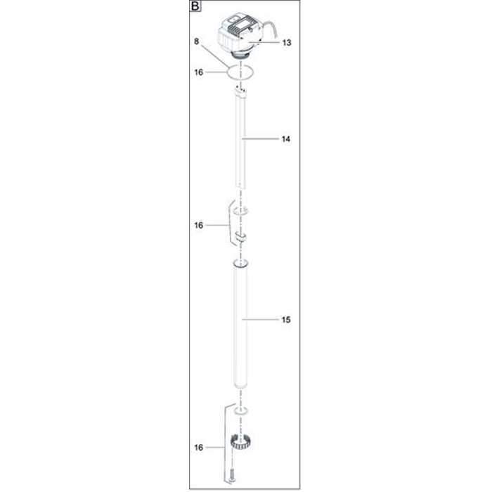 Oase Living Water PVC TUBE QUARTZ UVC 24 WATT FILTOMATIC (15) AVEC REBORD 4010052133324 13332