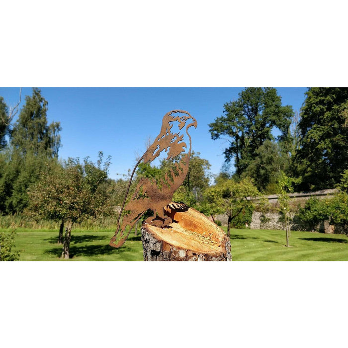 Ombre Sauvage Décoration Buse - Silhouette en acier corten BUSEOMBRE