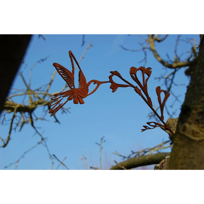 Ombre Sauvage Décoration Colibri - Silhouette en acier corten 2018OS06