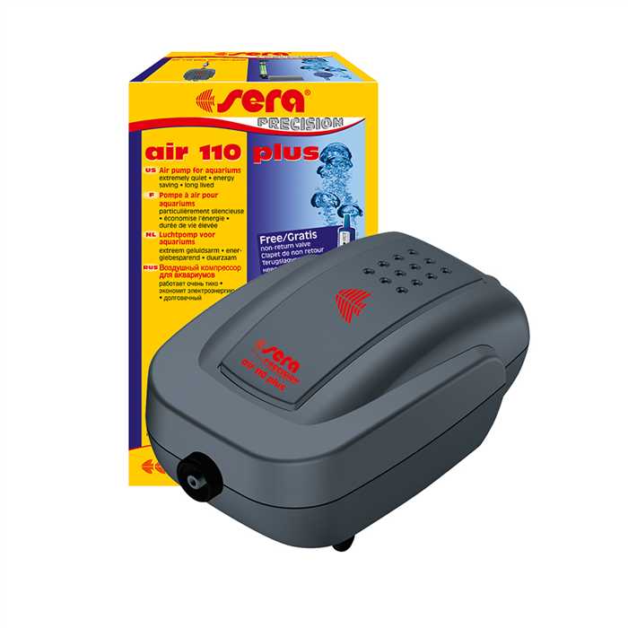Sera Aquariophilie SERA AIR 110 PLUS POMPE A AIR - AERATION 4001942088121 08812