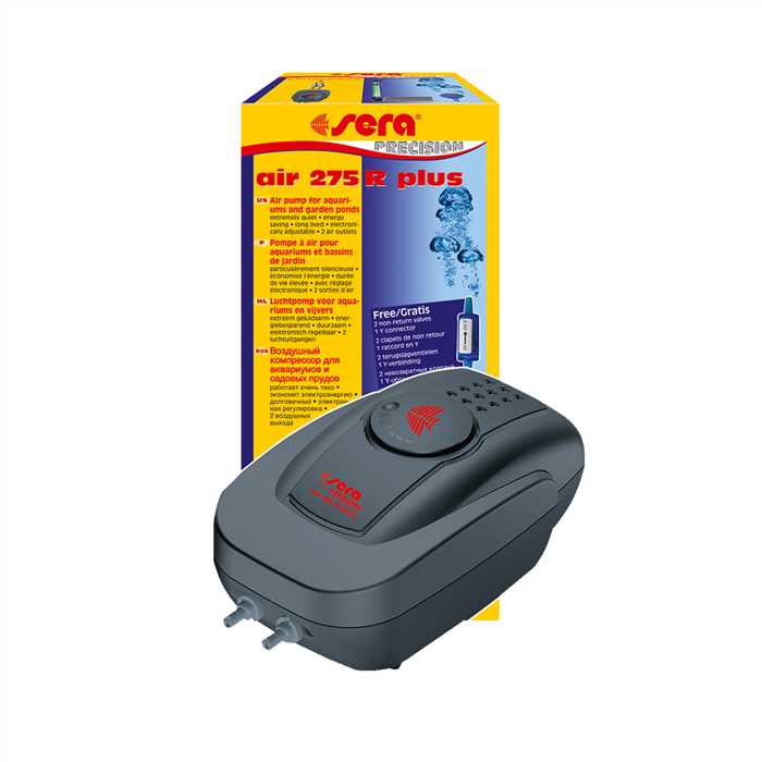 Sera Aquariophilie SERA AIR 275 R PLUS POMPE A AIR - AERATION 4001942088145 08814