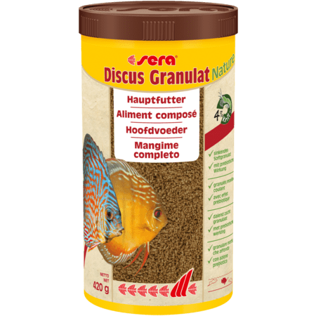 Sera Sera Discus Granulat Nature - Nourriture pour Discus - 420g 4001942003070 00307