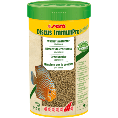 Sera Sera Discus ImmunPro Nature - Nourriture pour poissons - 112g 4001942524827 32327
