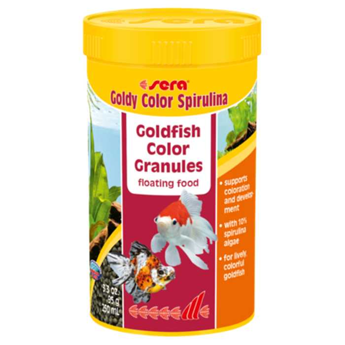 Sera Nourriture SERA GOLDY COLOR SPIRULINA 250ML 4001942008822 00882
