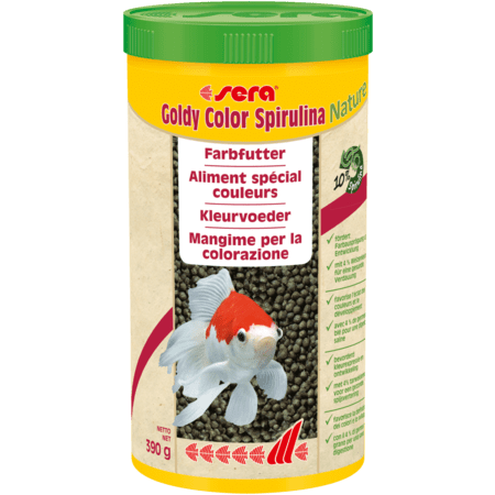 Sera Sera Goldy Color Spirulina Nature - Nourriture pour poissons 4001942008839 00883