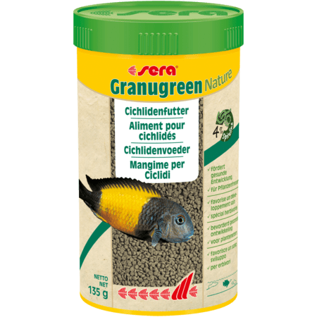 Sera Sera Granugreen Nature - Nourriture pour Cichlidés - 135g 4001942003926 00392
