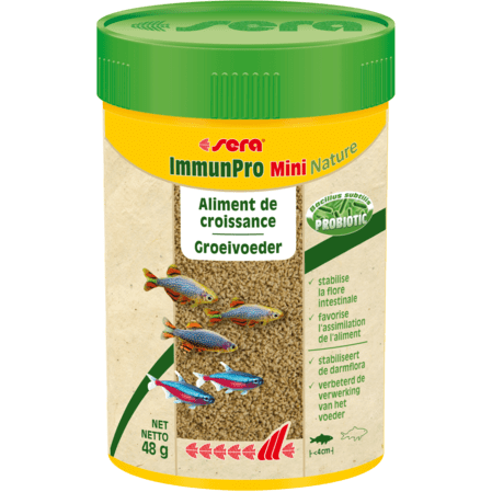 Sera Sera ImmunPro Mini Nature - Nourriture pour poissons - 48g 4001942523059 32165
