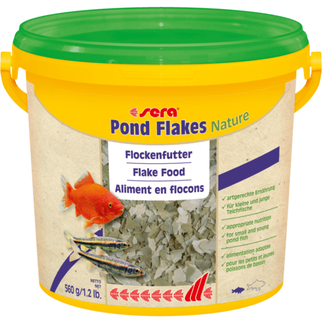 Sera Sera Pond Flakes Nature - Nourriture pour poissons - 560g 4001942070751 07075