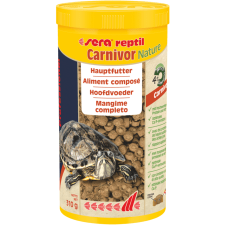 Sera Sera reptil Professional Carnivor Nature - Nourriture pour tortues - 310g 4001942018227 01822