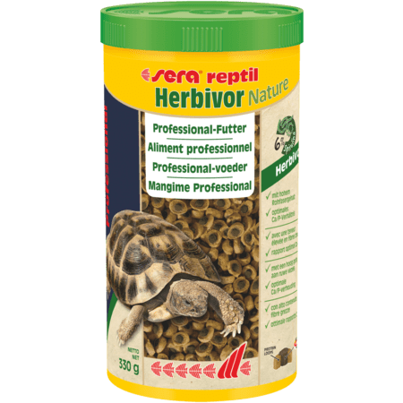 Sera Sera reptil Professional Herbivor Nature - Nourriture pour tortue - 300g 4001942018128 01812