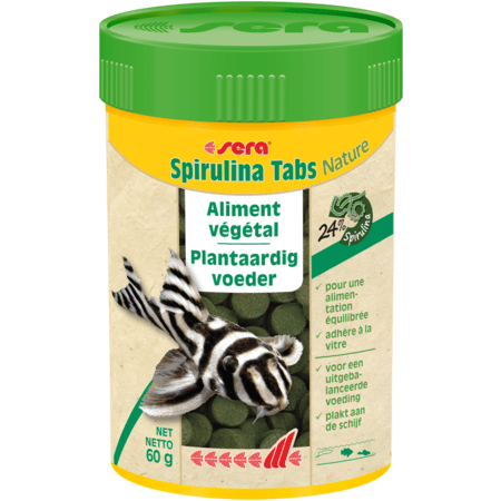 Sera Sera Spirulina Tabs Nature - 60g 4001942009409 00940