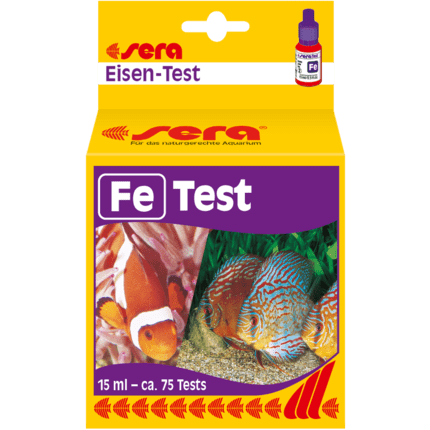 Sera Analyse d'eau Sera Test Fe - Fer - Test en gouttes 4001942046107 04610