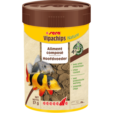 Sera Sera Vipachips Nature - Nourriture pour poissons - 37g 4001942005142 00514