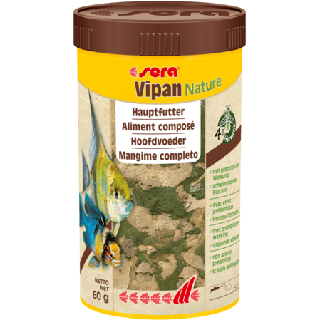 Sera Sera Vipan Nature - Nourriture pour poissons - 60g 4001942452786 32239