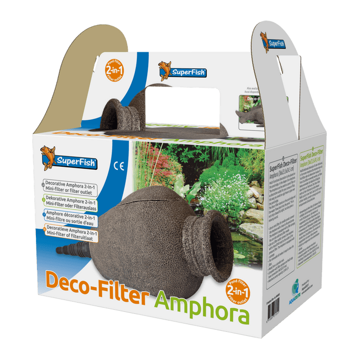 Superfish Décoration Amphore-Filtre - Jarre de décoration avec pompe - Superfish 8715897271311 04043050