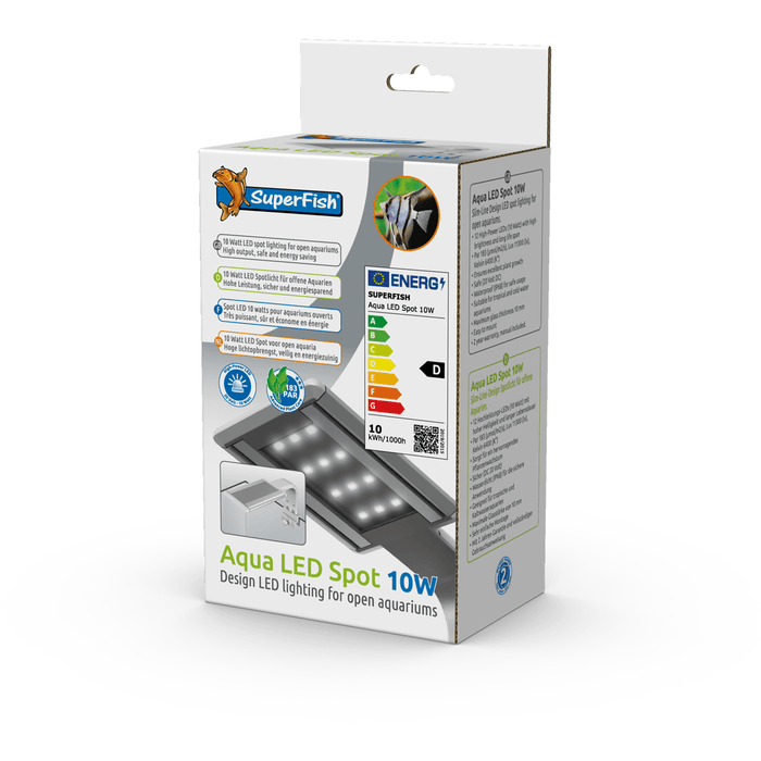 Superfish Éclairage pour aquariums Aqua Led Spot 10W - Led pour Aquarium - Superfish 8715897313066 A4020250