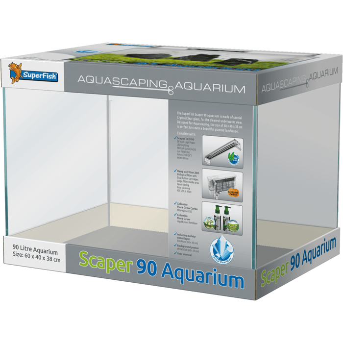 Superfish Aquariums Aquarium Scaper 90 - 90L - Superfish 8715897312502 A4051810