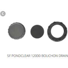 Superfish C. SF PONDCLEAR 12000 BOUCHON DRAIN Pièces détachées pour Pond Clear 12000