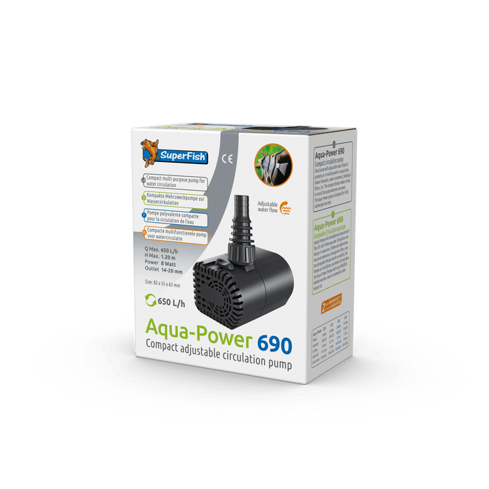 Superfish Filtre Aquapower 690 - 690L/H - Superfish 8715897305429 A7030960