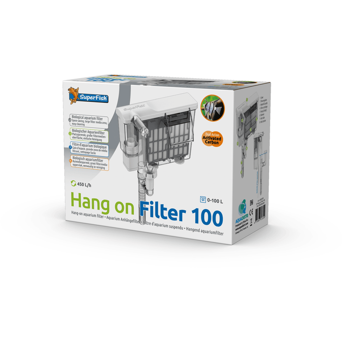 Superfish Filtre d'aquarium - Hang on filter 100 - Superfish 8715897313349 A4051875