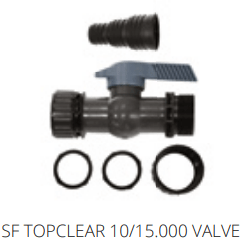 Superfish G. SF TOPCLEAR 10/15.000 VALVE Pièces détachées pour Top Clear 10000 06020719