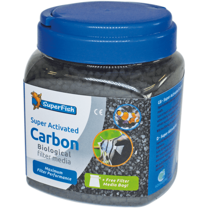 Superfish Médias de filtrations - Charbon actif - 1000ML 8715897261503 A8040605