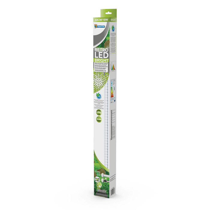 Superfish Éclairage pour aquariums Retro Led Bright T8 60cm - Led pour Aquarium - Superfish 8715897258572 A4020305