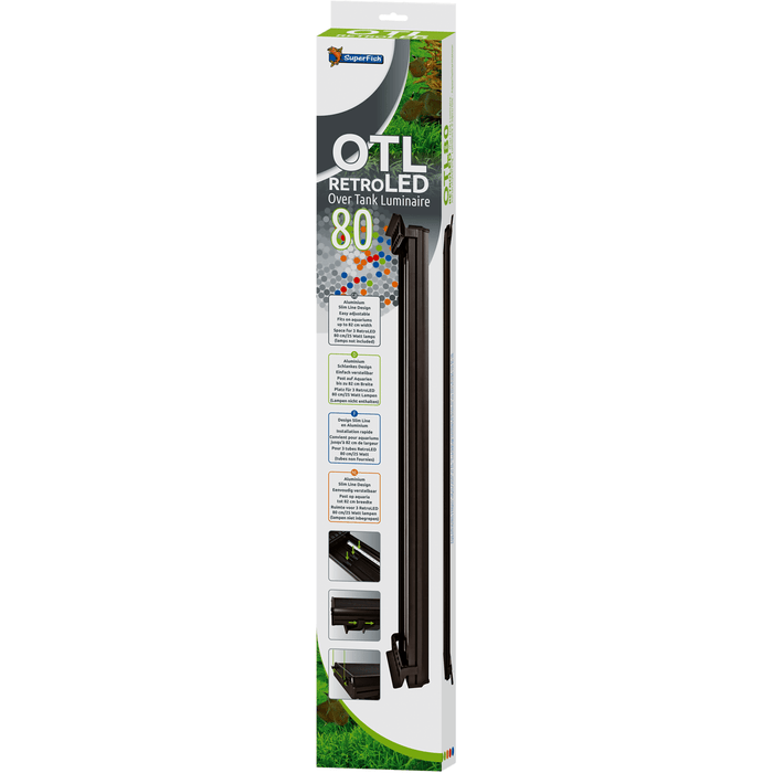 Superfish Éclairage pour aquariums Retro Led OTL T8 80cm - Led pour Aquarium - Superfish 8715897270970 A4020655