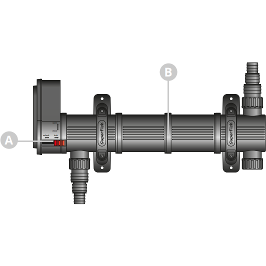 Superfish Schéma Pièces détachées pour Pond Clear UVC 9W
