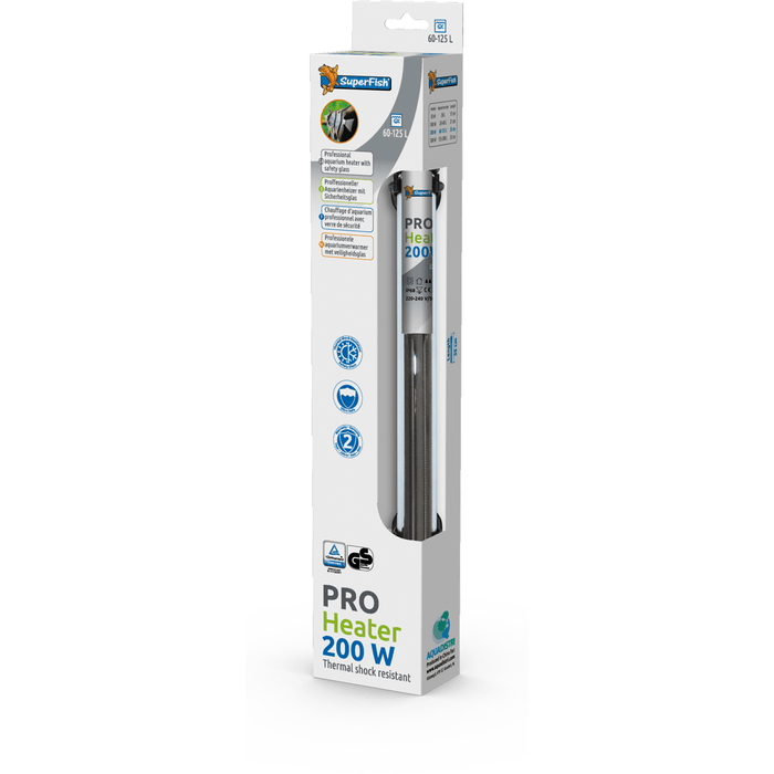 Superfish SF Pro Heater 200W - Chauffage pour aquarium - Superfish 8715897313127 A4030435