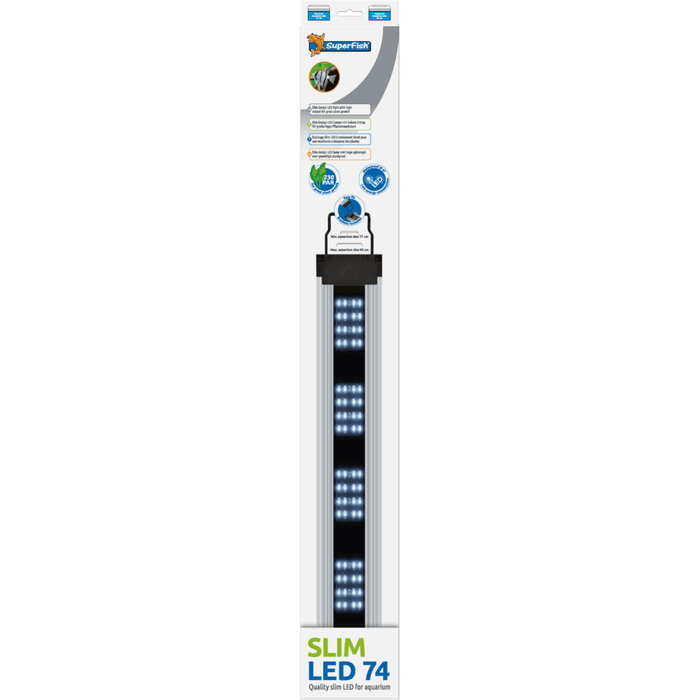 Superfish Éclairage pour aquariums Slim Led 74 - Led pour Aquarium - Superfish 8715897305733 A4020185