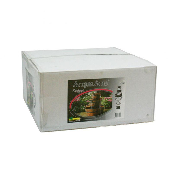 Ubbink Tonneaux en bois - bassin Edinburgh Tonneaux en bois - Cascade en kit rustique - Ubbink 8711465870214 1387021