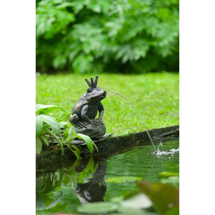 Ubbink Gargouilles Gargouille Roi des grenouilles 27CM - Cracheur pour petit jeu d'eau - Ubbink 1386090