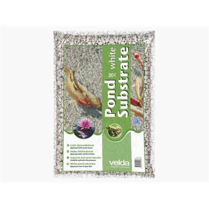 Velda POND SUBSTRATE WHITE 20 L SUBSTRAT ETANG - Substrat pour étang & bassin 8711921241978 123053