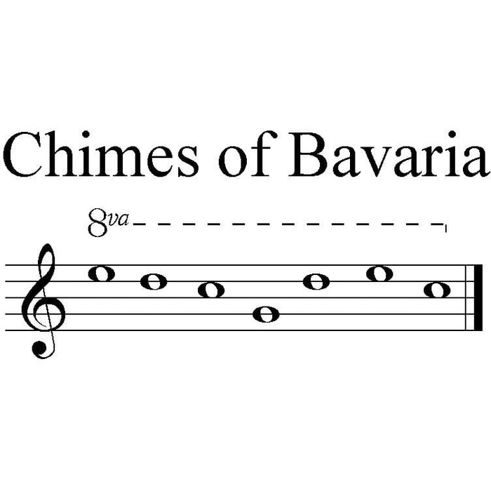 Woodstock Carillons Carillon à Vent Bavière - 71CM 028375077311 MMCBS