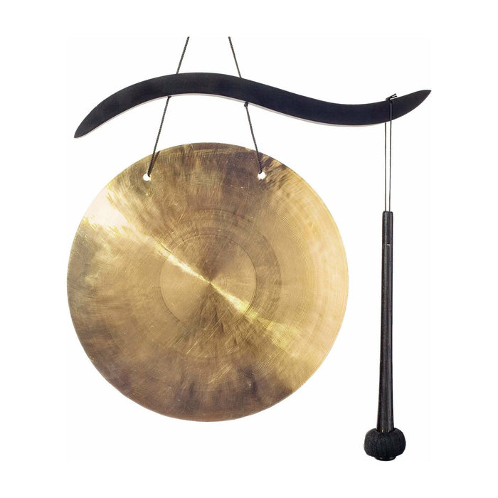 Woodstock Esprit Japonais Gong 25 cm à suspendre Ø 25 cm - hauteur totale 43 cm 28375061914 MMWCBHG