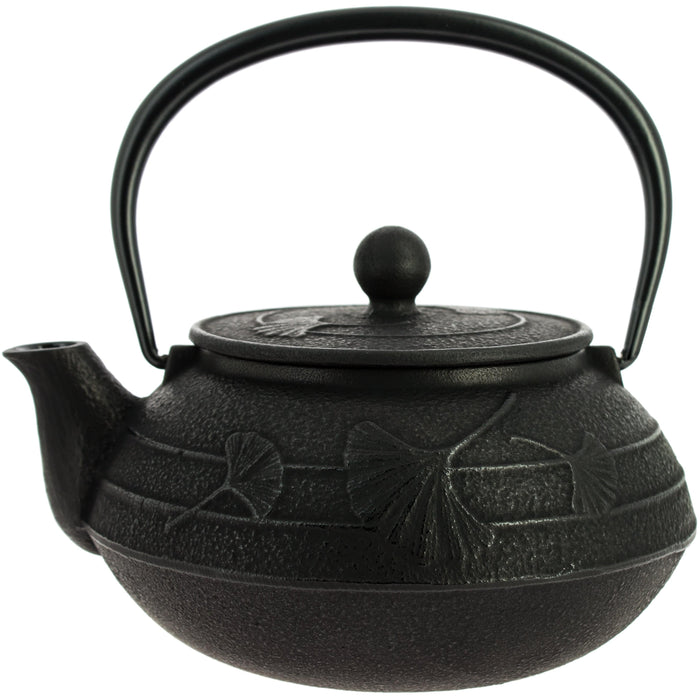 Woodstock Tetera Iwachu Gingko Negra - 650 ml 8435131200616 TT12065BK